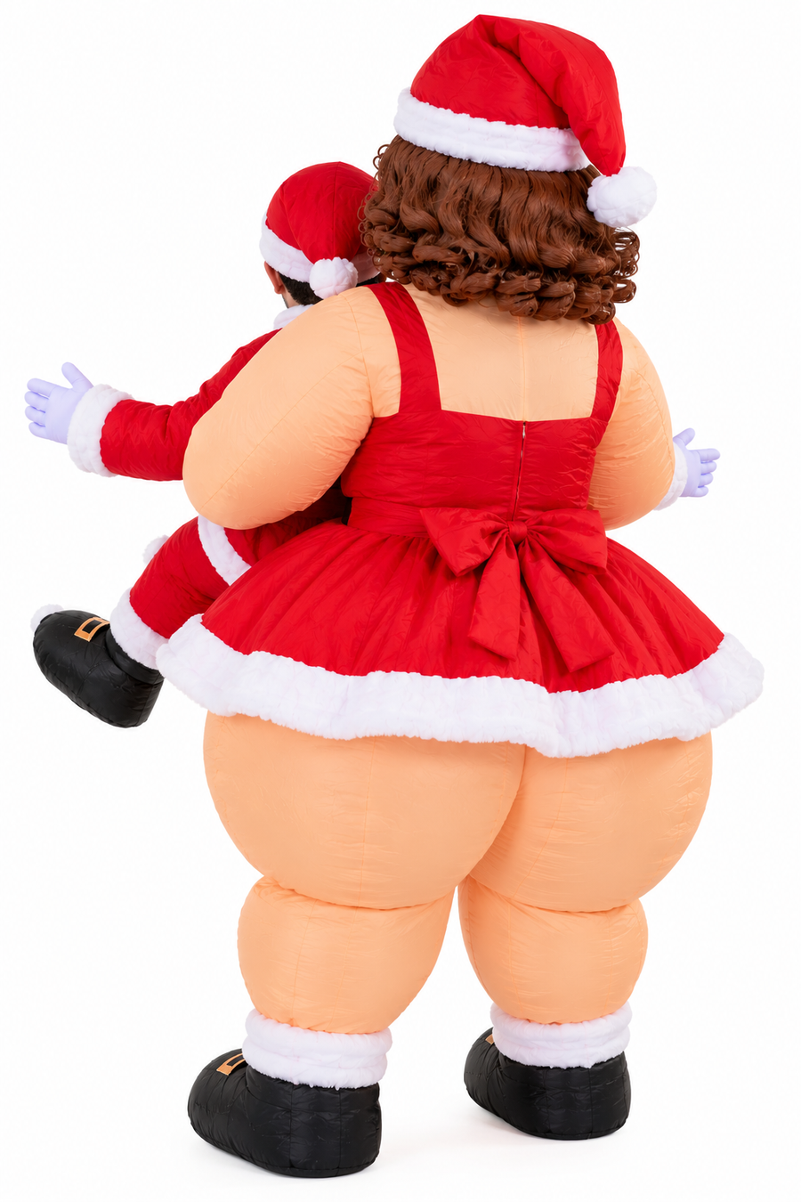 Santa Wife costume rear view