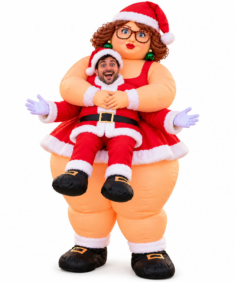 Santa Wife costume front view